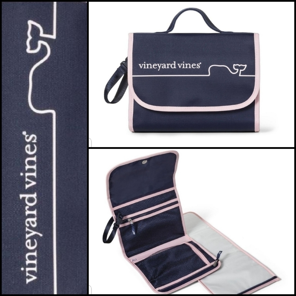 NEW! VINYARD VINES Target Diaper Bag Bi-Fold Changer!